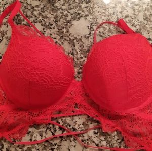 Red bra